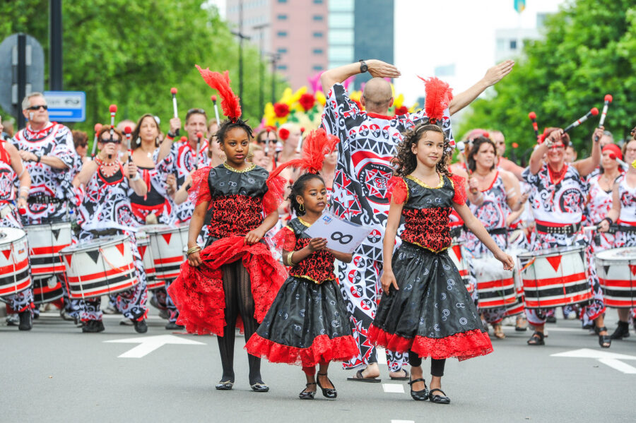 Multiculiturele optocht T-Parade Tilburg 2012