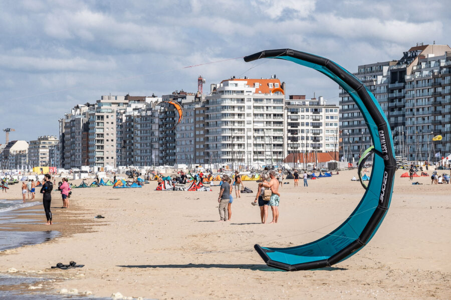 Strand Blankenberge, België