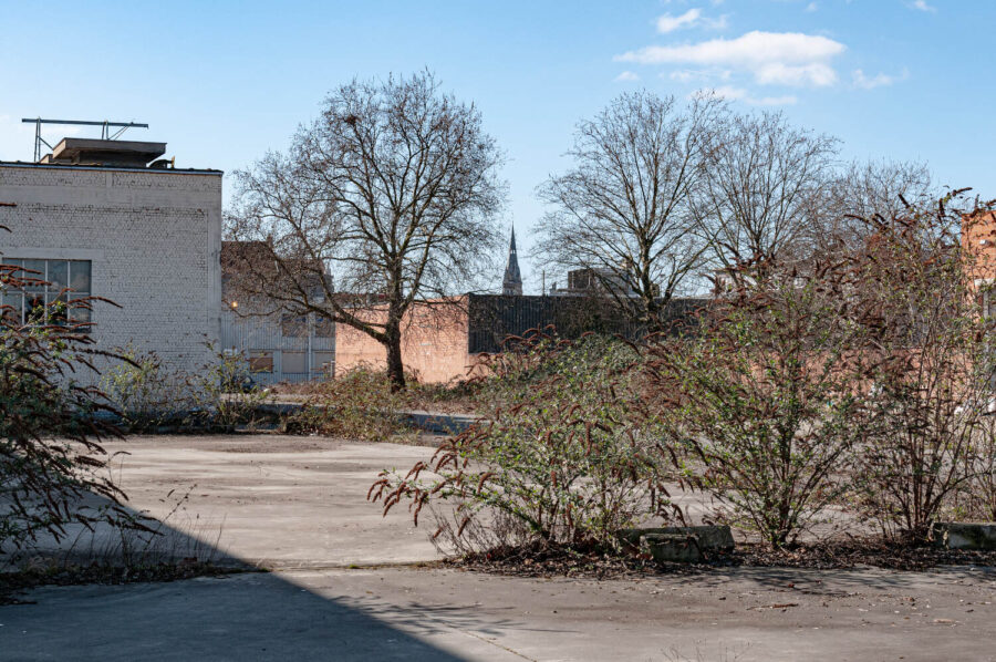 Antwerpen Hoboken parkeerterrein