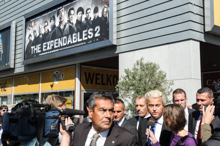 Geert Wilders in Tilburg 2012