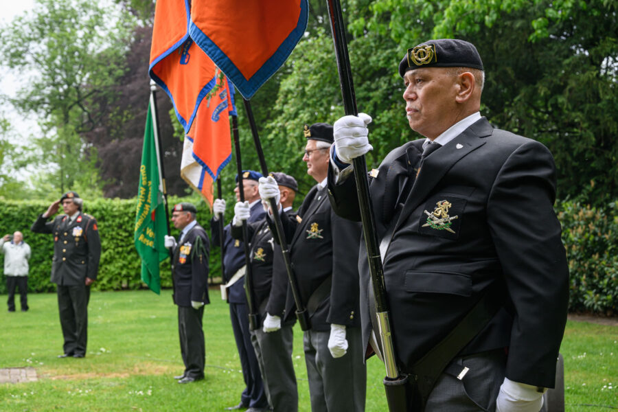 Dodenherdenking 2026 op het ereveld van begraafplaats Vredehof in Tilburg.