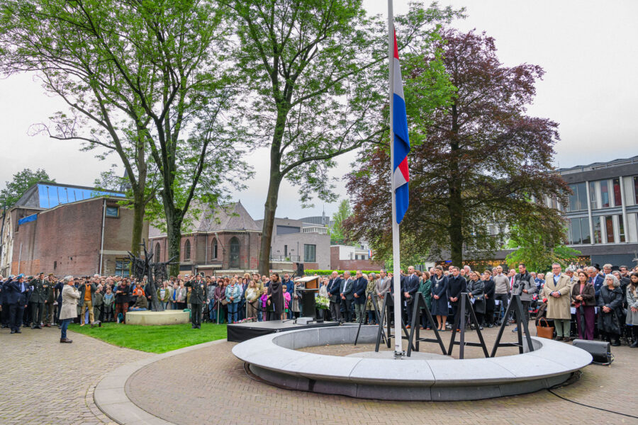 Dodenherdenking Tilburg 2026 in het Vrijheidspark