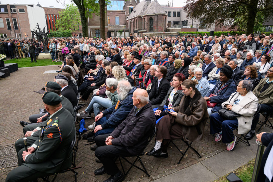Dodenherdenking Tilburg 2026 in het Vrijheidspark