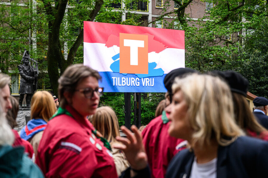 Dodenherdenking Tilburg 2026 in het Vrijheidspark