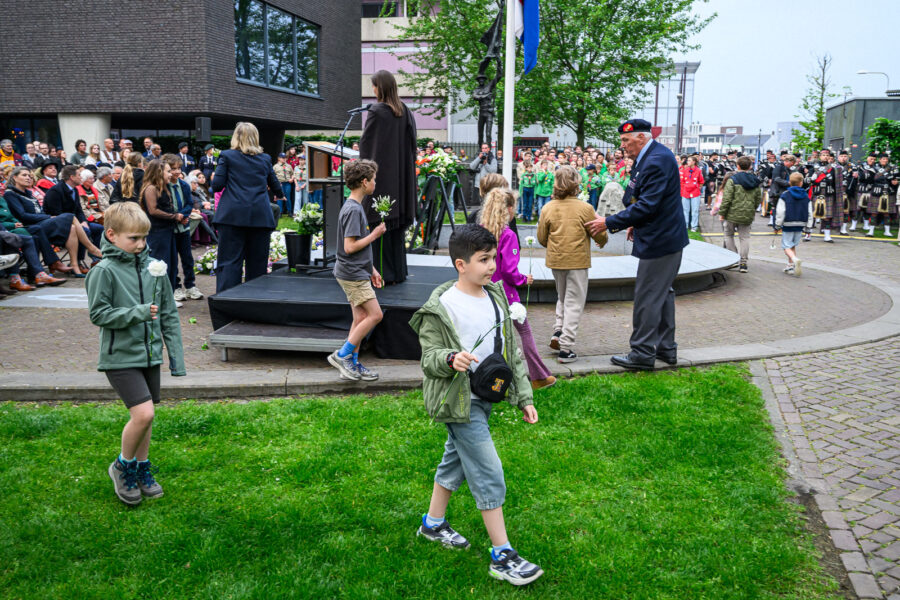 Dodenherdenking Tilburg 2026 in het Vrijheidspark