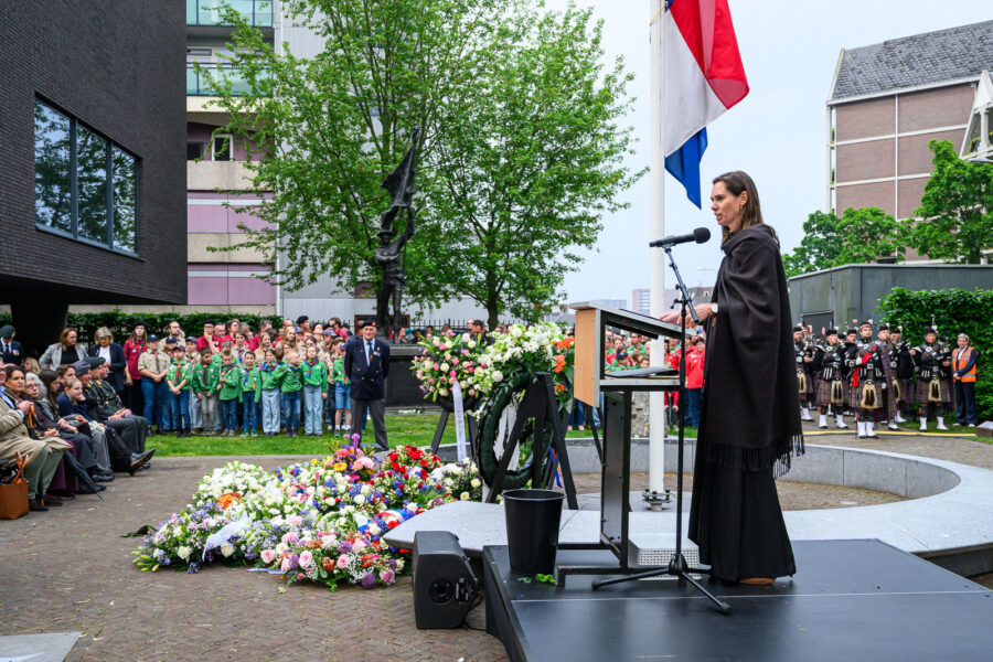 Dodenherdenking Tilburg 2026 in het Vrijheidspark
