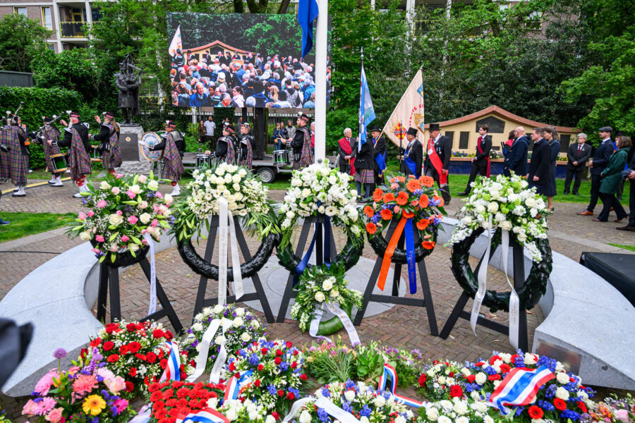 Dodenherdenking Tilburg 2026 in het Vrijheidspark